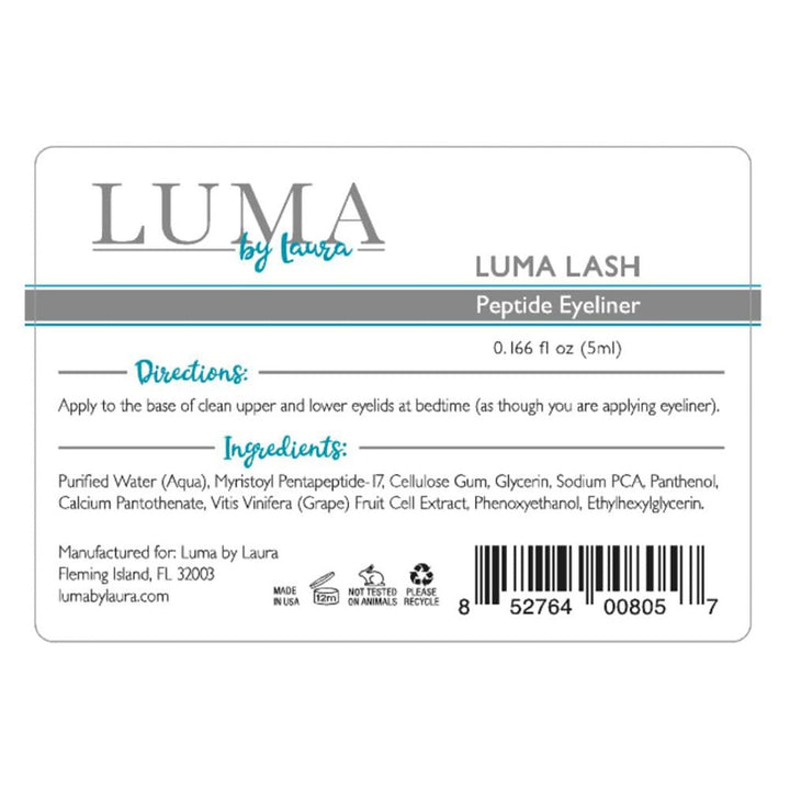 Luma Lash Professional Eyelash & Eyebrow Enhancing Serum and Conditioner - 5ml - Luma by Laura