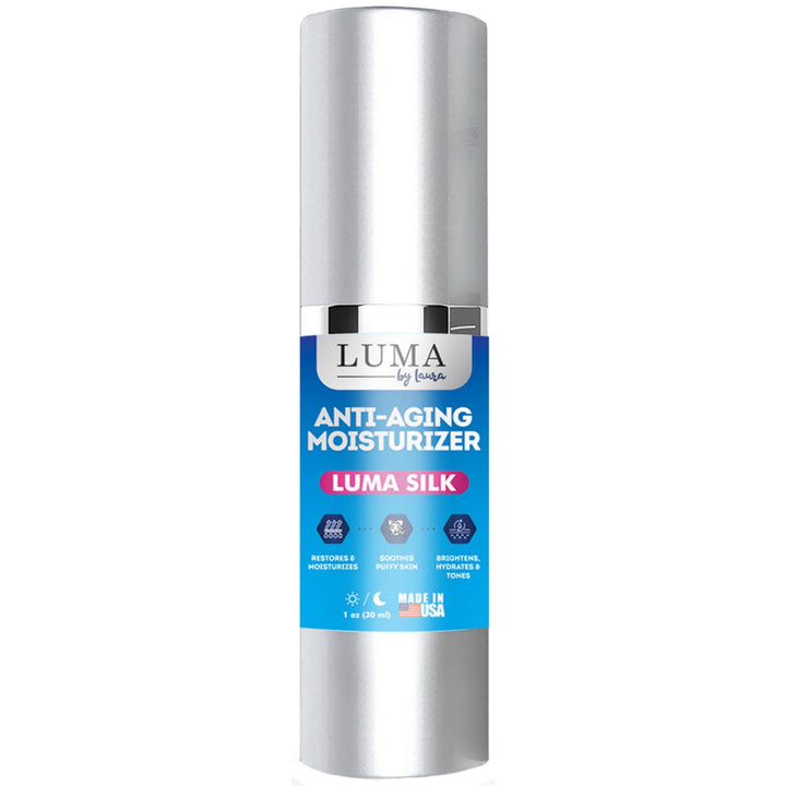 Luma Silk - Anti-Aging Moisturizer with Mineral Oil for Hydrated & Softer Skin - Luma by Laura