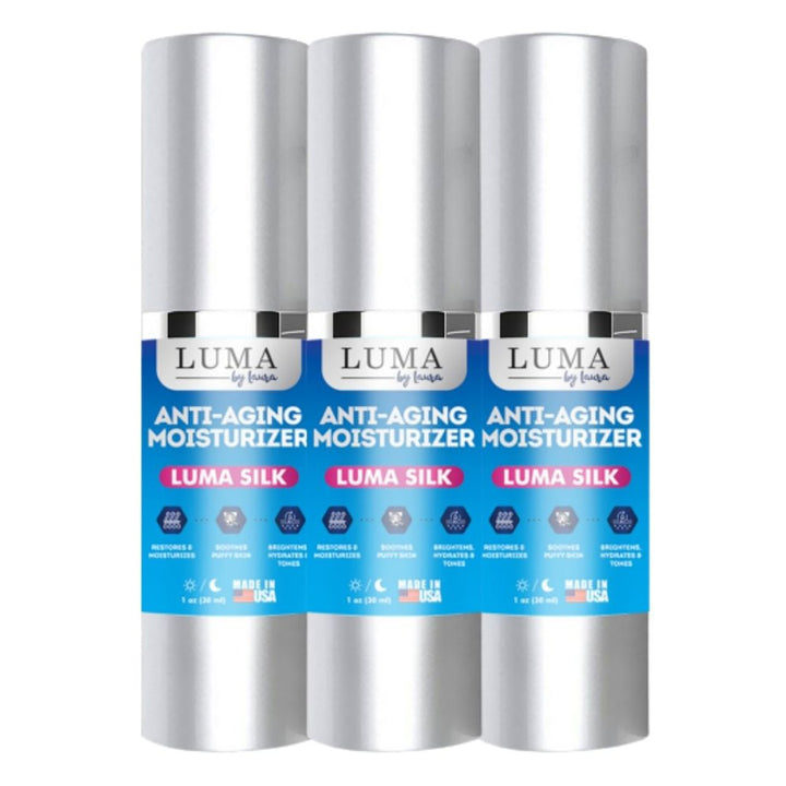Luma Silk - Anti-Aging Moisturizer with Mineral Oil for Hydrated & Softer Skin - Luma by Laura