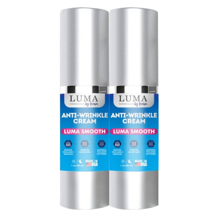 Luma Smooth Cream - Anti-Wrinkle Cream Infused with Mineral Oil for Max Hydration - Luma by Laura